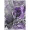Homeroots 3' X 5' Gray and Purple Abstract Washable Non Skid Indoor Outdoor Area Rug 559472 - alternate 9