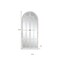Homeroots 71" White Arch Wood Framed Standing Mirror 565139 - alternate 9