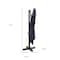 Homeroots 13ft Navy Polyester Rectangular Tilt Cantilever Patio Umbrella With Stand 485640 - alternate 3