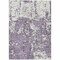 Homeroots 5' X 8' Lavender And Ivory Abstract Washable Indoor Outdoor Area Rug 612756 - alternate 9