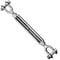 Hyw Products Drop Forged Hot Dipped Galvanized Steel Turnbuckle 1/2in x 6in Jaw/Jaw 2011126 - alternate 1