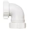 Do It Best 1-1/2'' White Polypropylene 90 Degree Outlet Elbow DIB26610 - alternate 3
