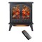 Edendirect 24 in. Freestanding Infrared Electric Fireplace with Timer in Black ZR-W1769112700 - alternate 1