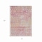 Homeroots 8' X 10' Pink And Ivory Argyle Washable Indoor Outdoor Area Rug 615821 - alternate 8