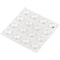 Shepherd Hardware Furniture Pad, Vinyl, Clear, 3/8 in Dia, 1/4 in Thick, Round 9964 - alternate 1