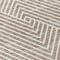 Homeroots 3' X 5' Taupe And Ivory Geometric Washable Indoor Outdoor Area Rug 612148 - alternate 7