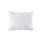 Homeroots White Twin Polyester 180 Thread Count Washable Duvet Cover Set 529063 - alternate 7
