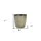 Homeroots 9in Gray Recycled Plastic Indoor Outdoor Round Pot Planter 488201 - alternate 4