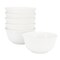 Elama Henryi 6 Piece 6.1 Inch Porcelain Bowl Set in White ELM-HENRYI-BOWL - alternate 1