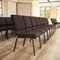 Flash Furniture 18.5"W Stacking Church Chair in Brown Fabric, 4PK 4-XU-CH-60096-BN-GG - alternate 10