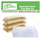 Ecoquality 0.6L Compostable Natural Sugarcane Bagasse With Lid Small Take Out Sushi Tray, 400PK EQ06LSUSHIWL-400 - alternate 8