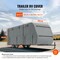 Vevor Trailer Travel RV Cover 28-31 ft Class A Camper Cover 300D Oxford Fabric XYDFCZ28-31 - alternate 7