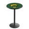 Holland Bar Stool Co 42" Blk Wrinkle Baylor Pub Table, 36" dia. Top L214B4236Baylor - alternate 1