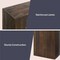 Alaterre Furniture Stockyard Solid Wood Console Table 56 in Modern Farmhouse Entryway Table AFTBL-018 - alternate 9