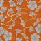 Homeroots 5' X 8' Orange And Gray Floral Washable Indoor Outdoor Area Rug 600031 - alternate 8