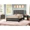 Homeroots Gray Solid Wood Queen Bed Frame 318743 - alternate 5