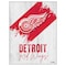 Holland Bar Stool Co Detroit Red Wings 24 in. x 32 in. Canvas Wall Art LCnvs - alternate 1