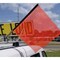 Mytee Products EZ Mount Warning Flag Red 18in x 18in Spring Loaded Quick n Easy Disconnect, 8PK VMF-MKx8 - alternate 6