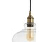 Jonathan Y Wyatt 9.5" Adjustable Drop Pharmacy Metal/Glass LED Pendant, Brass Gold JYL3515A - alternate 12