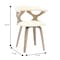 Leisuremod Klyne Swivel Leather Dining Chair with Poplar Wood Frame, 2PK KCWW-22W2 - alternate 9