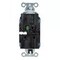 Hubbell Wiring Device-Kellems Straight Blade Receptacle, 5-15R, 15 A, 125V AC, 2 Pole, 3 Wire, Surface Mount, Grounded HBL2172STBLTR - alternate 3