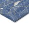 Homeroots 8' Blue Ivory And Gold Round Abstract Washable Indoor Outdoor Area Rug 601046 - alternate 9