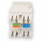 Add-On CAT6A UTP PUNCH DOWN KEYSTONE JACK DUAL IDC WITH CLEAR DUST CAP 180 DEGREE ADD-C6AUJK1D28CC-WE - alternate 6