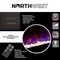 Northwest Wall Mounted Electric Fireplace Heater Adjustable LED Flames 36in Wall Mounted Fireplace Heater 80-2000A-36 - alternate 7