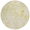 Homeroots 8' Gold Wheat And Ivory Round Floral Washable Indoor Outdoor Area Rug 583108 - alternate 8