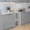 Amgood 24 in. x 12 in. Stainless Steel Work Table, Narrow Filler Table with 1.5 in. Backsplash for AMG WT-2412-BS-Z - alternate 9