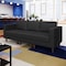 Flash Furniture HERCULES Artemis Black LeatherSoft Reception Sofa w/4 AC Outlets/2 USB/2 USB-C Ports ZB-8921-3S-BLK-GG - alternate 10