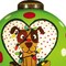 Homeroots Charming Dog in a Heart Hand Painted Mouth Blown Glass Ornament 477473 - alternate 6