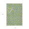 Homeroots 8' X 10' Artichoke Green And Ivory Abstract Washable Indoor Outdoor Area Rug 600507 - alternate 7