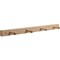 Idesign Rack 21-1/2in L Brown Wood Jumbo 4-Peg Brown 91518 - alternate 4