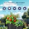 Ipower Plant Grow Bag 7 Gallon Heavy Duty Fabric Pots, 300g Thick Nonwoven, Black 2024 Version, 6PK GLGROWBAG7X6BLK - alternate 6