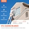 Vevor Telescoping Ladder20.3FT Aluminum Lightweight Extension Ladder, 419 LBS Capacity with Non-slip Feet ML-1062Z - alternate 7