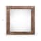 Homeroots 8" x 8" Espresso Solid Wood Tabletop Picture Frame 380312 - alternate 5