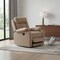 Homeroots 40" Modern Beige Fabric Chair 329385 - alternate 8