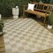 Jonathan Y Mason Smart Jute Geometric Boho Checker Weave Natural/Beige 3 ft. x 5 ft. Indoor/Outdoor Area Rug FXV200A-3 - alternate 5