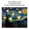 Lavish Home Lighted Wall Art Canvas With Timer Van Gogh Starry Night Printed Decor with LED And  Lights, 12x16 80-LTCANVAS-2 - alternate 6