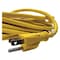 Stanley Outdoor Grounded Power Extension Cord, Yellow, 50 Ft. 33507 - alternate 5