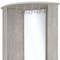 Homeroots 75in Gray Wood Corner Bar Cabinet With Two Doors 552291 - alternate 5