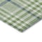 Homeroots 10' X 14' Green And Ivory Plaid Washable Indoor Outdoor Area Rug 601475 - alternate 9
