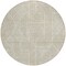 Homeroots 8' Beige And Brown Round Abstract Washable Indoor Outdoor Area Rug 594901 - alternate 7