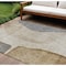 Homeroots 8' X 10' Taupe Beige And Gray Abstract Washable Indoor Outdoor Area Rug 582041 - alternate 1