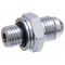 Gates Male Metric with O-Ring to Female Pipe NPTF Metric Conversion G63120-2412 - alternate 4
