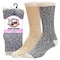 Railroad Sock Womens Crew Socks, 73% Cotton, 18% Acrylic, 8% Nylon, Black/Grey/Natural/Pink, 5-10 W; 4 Pair-7.5 M 642 - alternate 6
