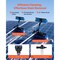 Vevor Solar Panel Cleaning Kit Water Fed Pole Kit 39 ft Brush Soap Dispenser HW6-12m(30CM)-US - alternate 5