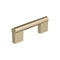 Amerock Versa 3 inch (76mm) Center-to-Center Golden Champagne Cabinet Pull, 25PK 25VMP55530BBZ - alternate 1