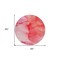 Homeroots 8' Pink Round Abstract Washable Indoor Outdoor Area Rug 559762 - alternate 9